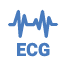 ECG monitoring icon